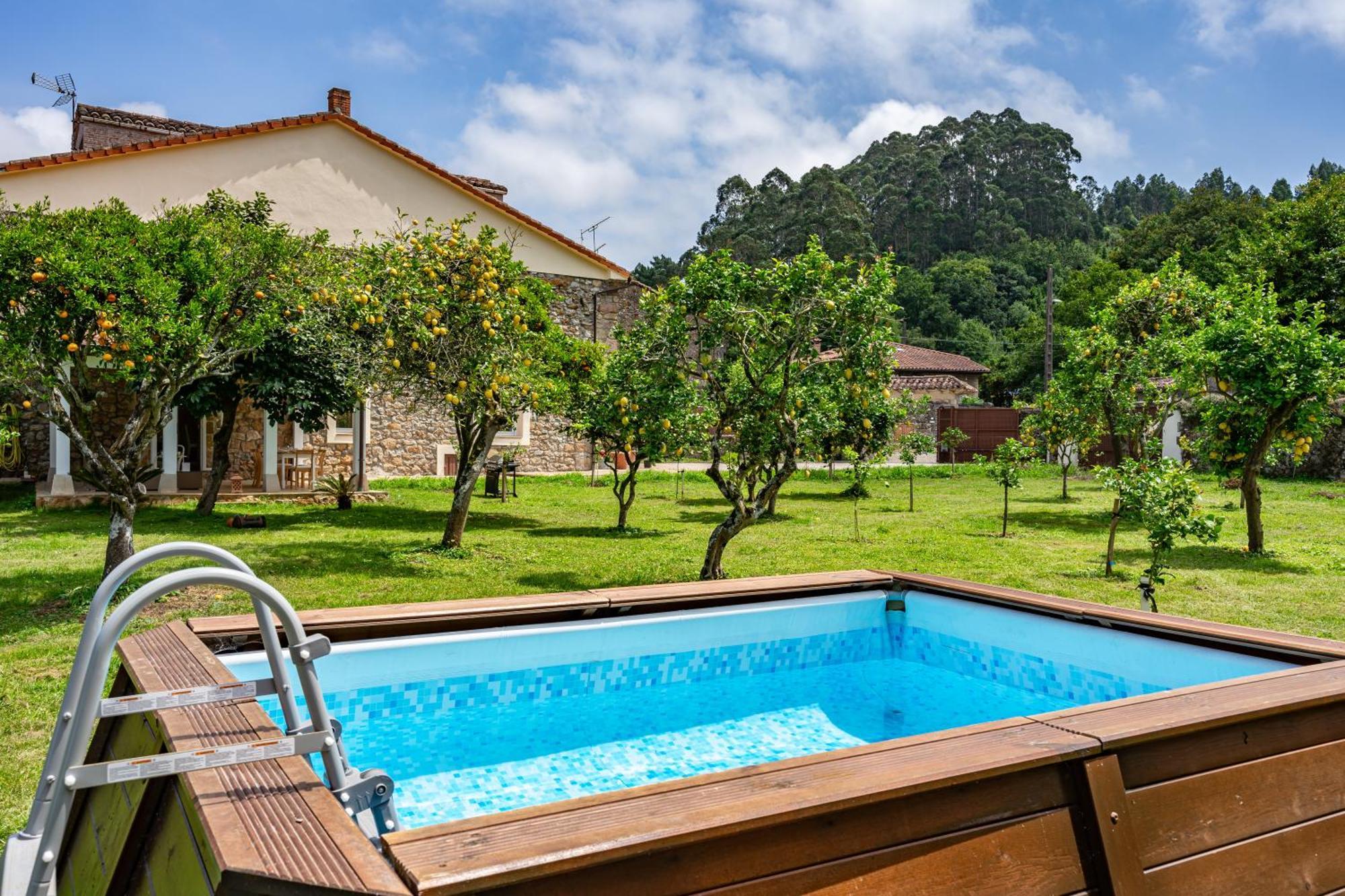 Villa La Casuca Del Musico Novales Exterior foto