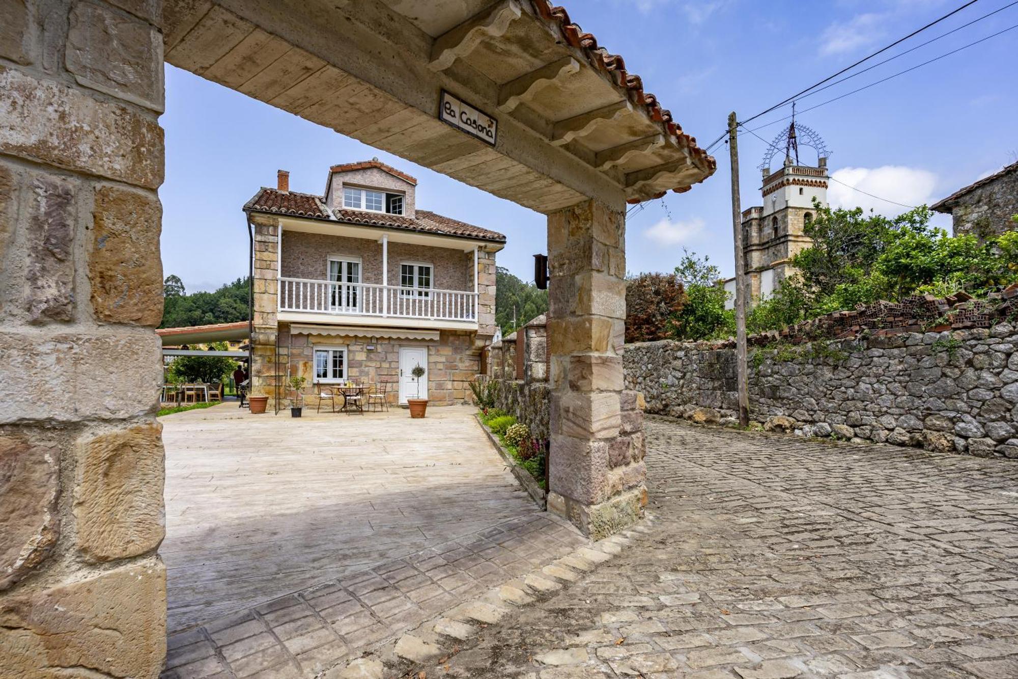 Villa La Casuca Del Musico Novales Exterior foto